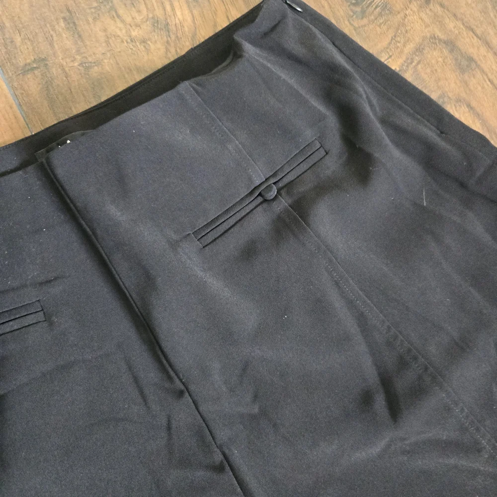 Lulu's Black Wide-Leg Dress Pants - Picture 2 of 3